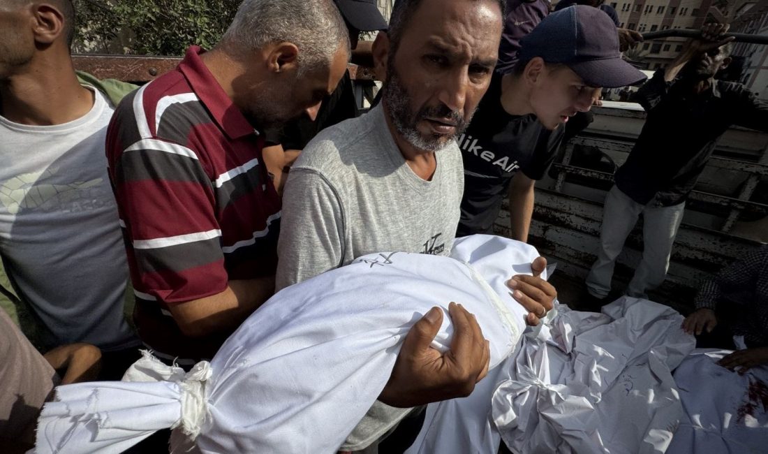 Gazze Şeridi'nde sivillerin sığındığı mesken ve çadırlara yönelik İsrail atağında