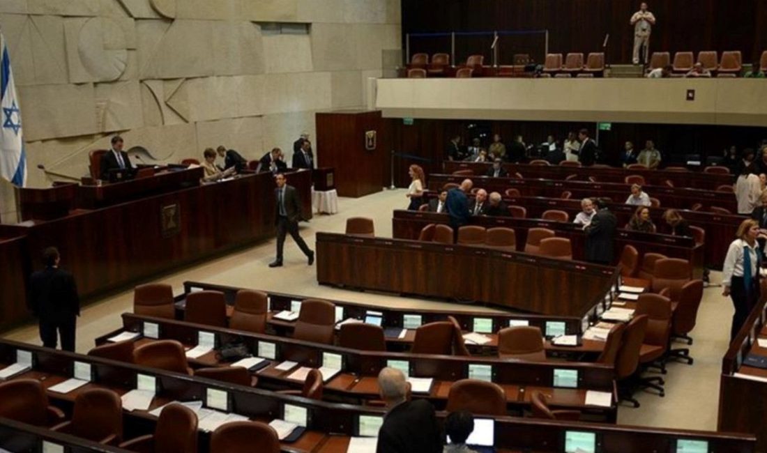 İsrail meclisinde Batı Şeria’nın ilhakını öngören tasarının oylandığı oturumda 120