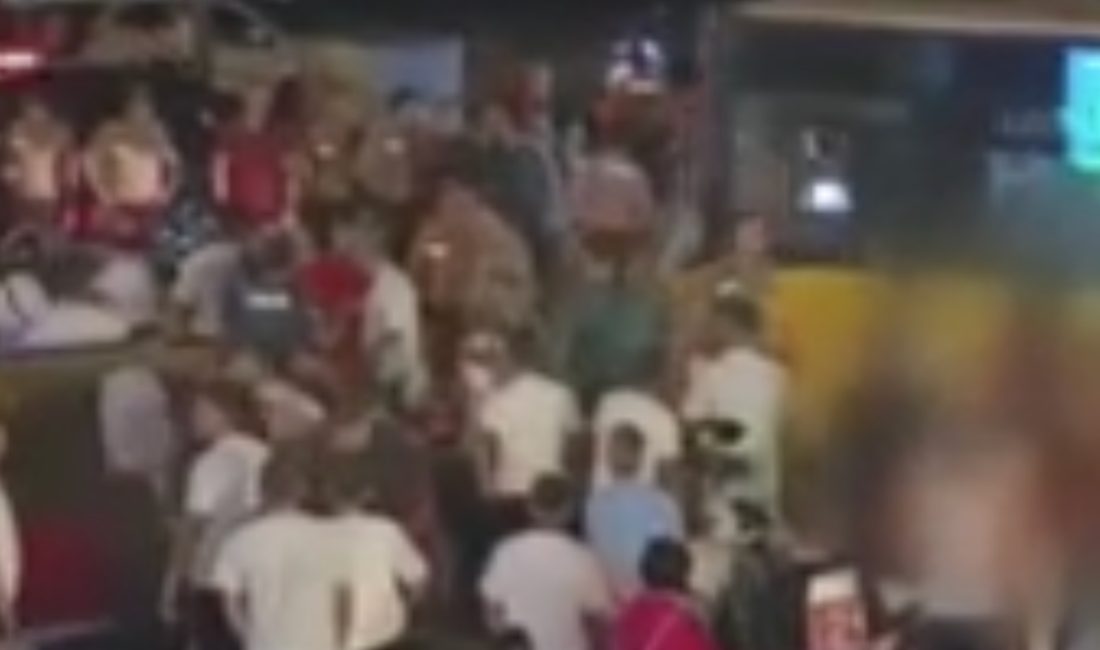 Arnavutköy ilçesinde bekçilerle bir kurye ortasında çıkan 'kimlik kontrolü' tartışması