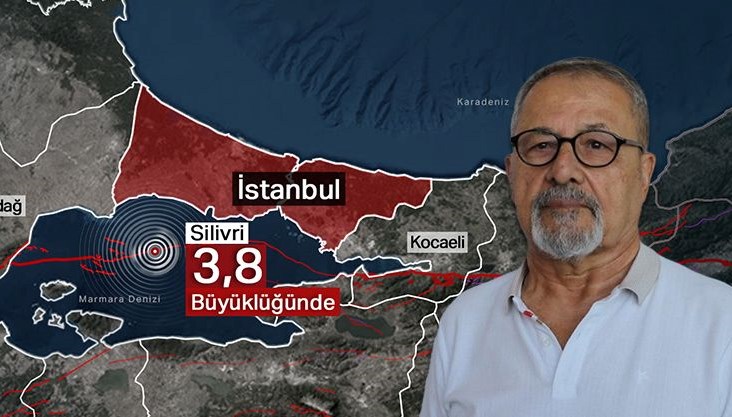 İstanbul'un Silivri ilçesi açıklarında 3,8 büyüklüğünde sarsıntı meydana geldi. Depremin, 23 Nisan'da