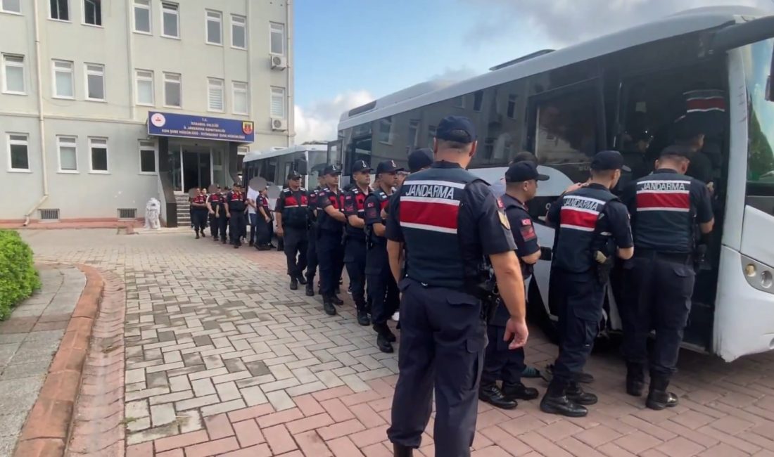 İçişleri Bakanı Ali Yerlikaya, İstanbul'da bir cürüm örgütüne yönelik operasyon