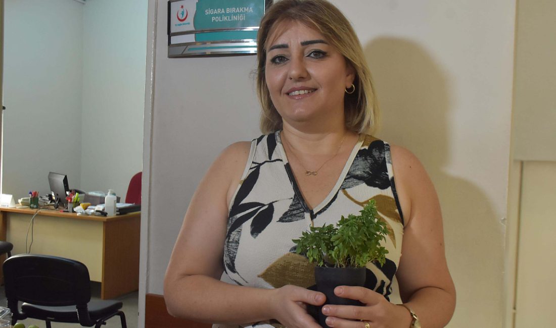 İzmir'de yaşayan ve 4 ay evvel Sıhhat Bakanlığı'nın Sigara Bıraktırma