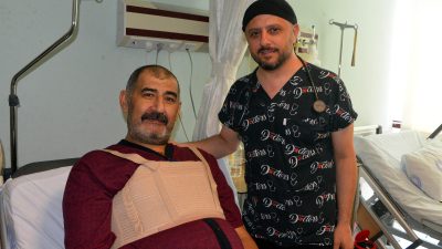 Kahramanmaraş'ta, kalp kapakçığı değişimi için ameliyata alınan 47 yaşındaki Aziz
