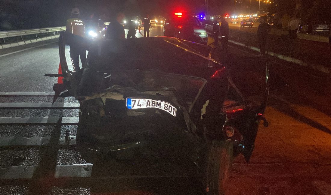 Safranbolu ilçesinde 2 arabanın çarpıştığı kazada 54 yaşındaki Mehmet Parıltı