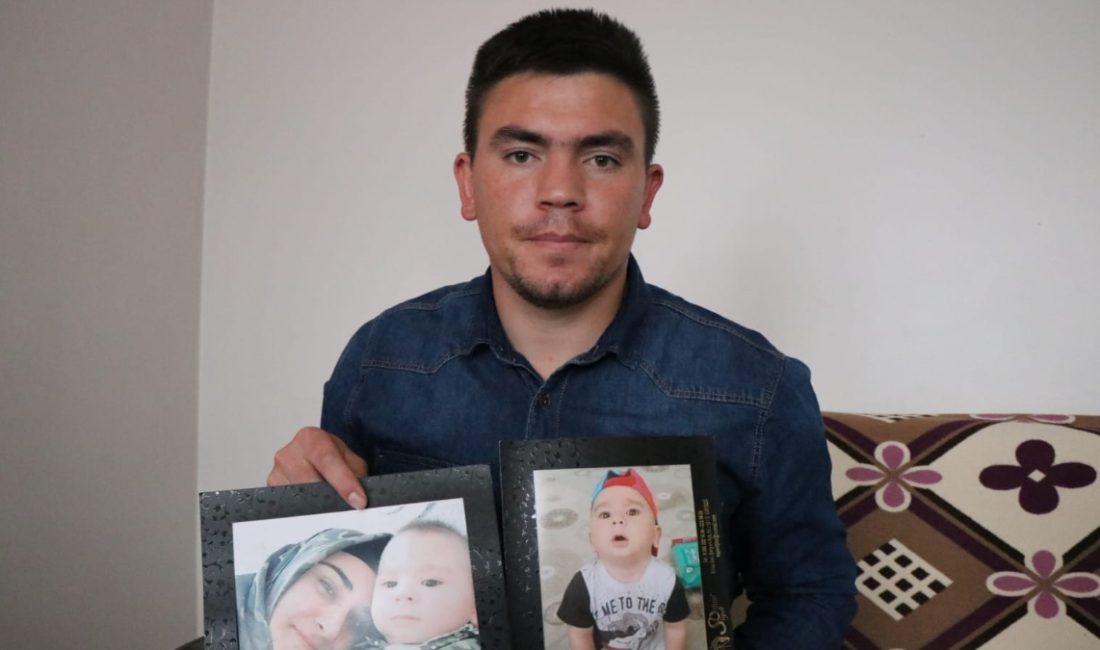 Hakkari'de eşi ve 10 aylık bebeği Bedirhan Karakaya'yı PKK'lı teröristler