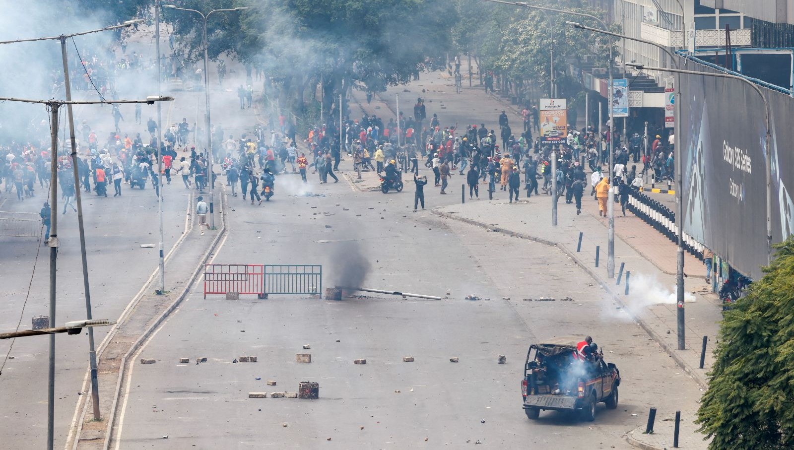 Kenya’da düzenlenen hükümet aykırısı protestolarda en az 10 kişi hayatını