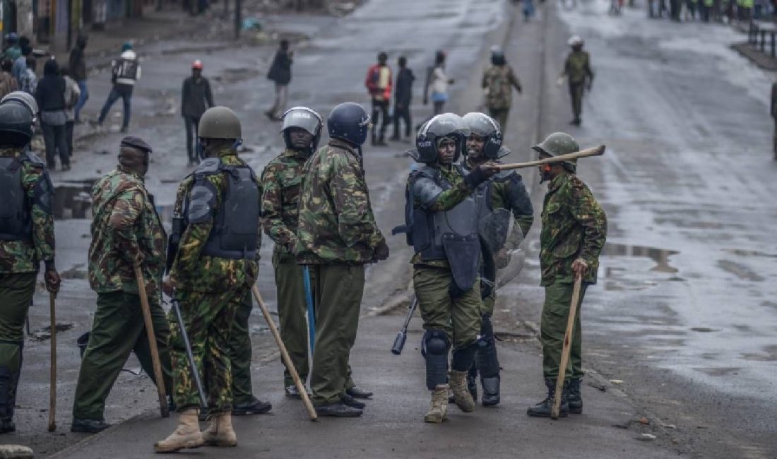 Kenya'da dün tekrar başlayan hükümet tersi hareketlerde meyyit sayısı 31'e,