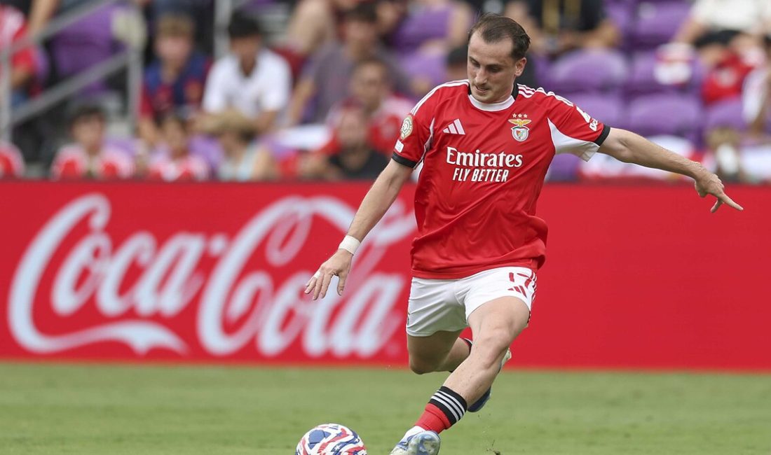Benfica forması giyen ulusal futbolcu Kerem Aktürkoğlu, bu yaz Portekiz
