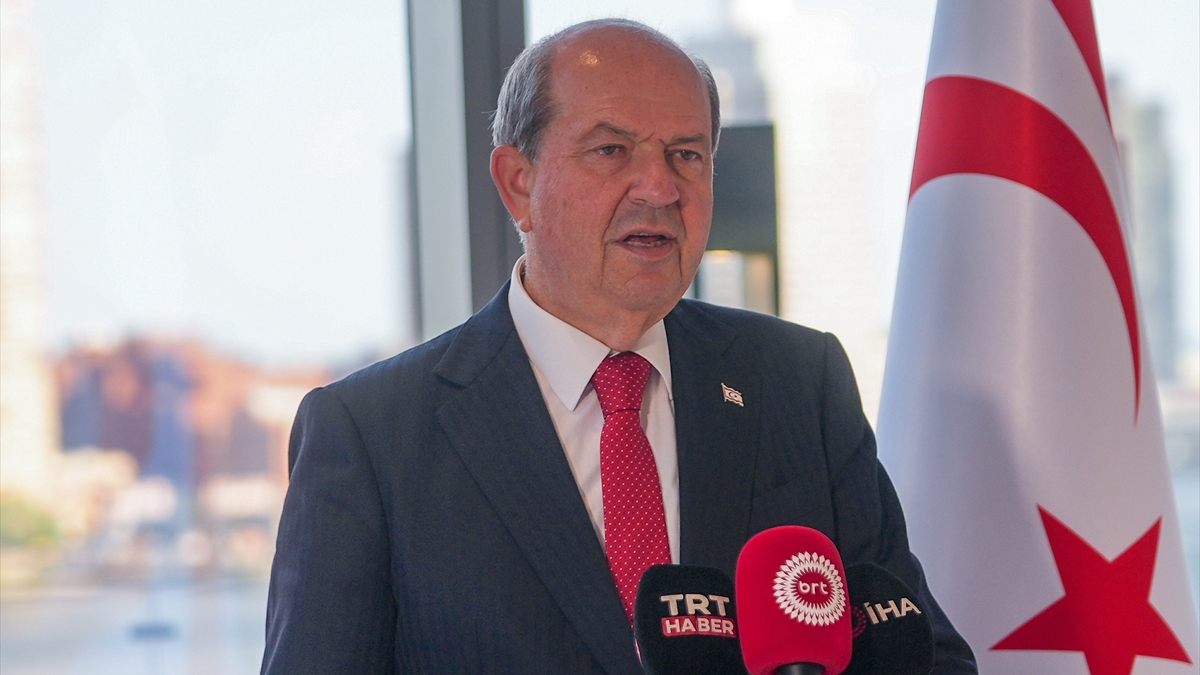 Kuzey Kıbrıs Türk Cumhuriyet (KKTC) Cumhurbaşkanı Ersin Tatar, 51’inci yıldönümü