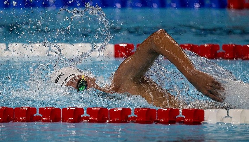 Slovakya'da düzenlenen Avrupa Gençler Yüzme Şampiyonası'nda erkekler 800m özgürde Kuzey