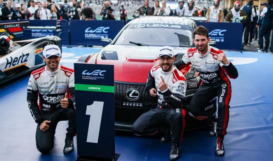 Premium araba üreticisi Lexus, RC F LMGT3 yarış aracıyla 2025