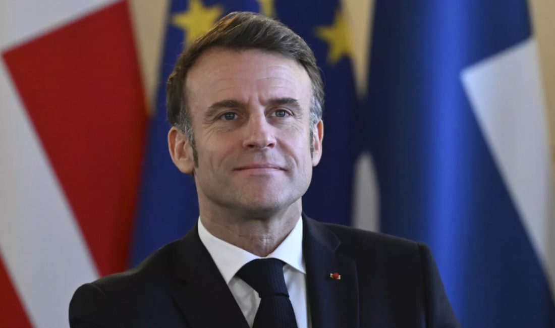 Fransa Cumhurbaşkanı Emmanuel Macron, Avrupa Birliği tarafından kabul edilen Rusya'ya