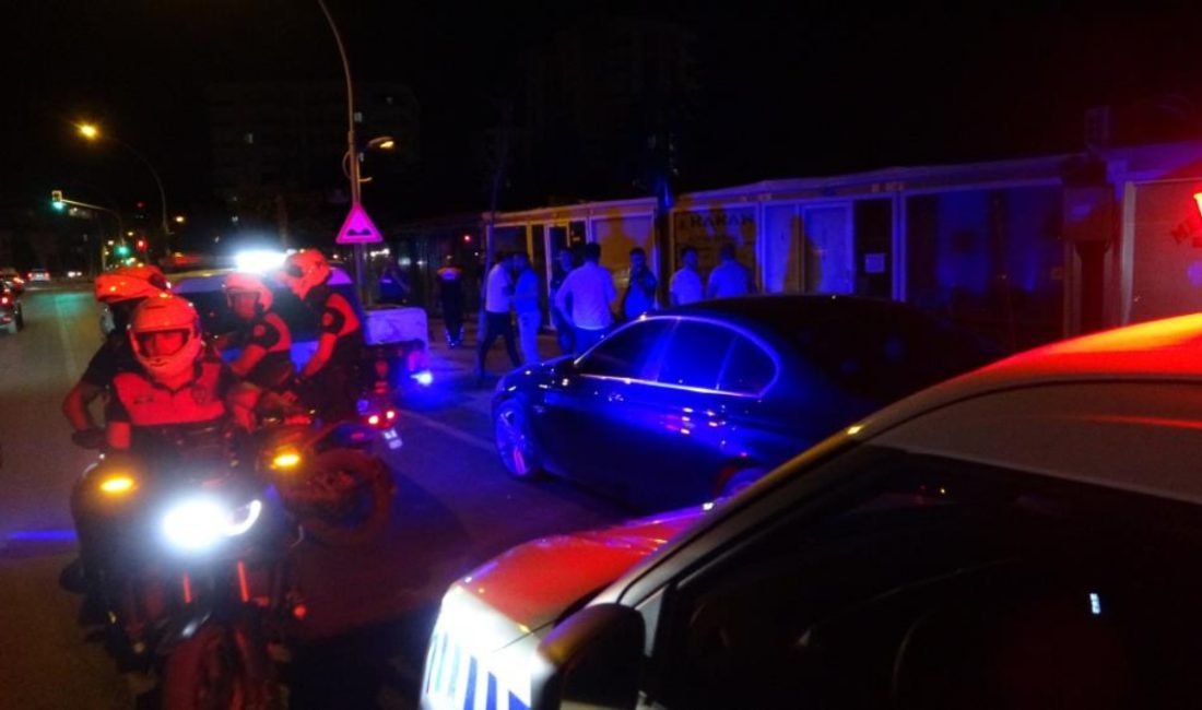 Malatya'da silahlı arbedede yaralanan 1 kişi hastaneye kaldırıldı. Polis takımlarının