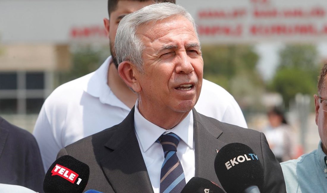 Ankara Büyükşehir Belediye Başkanı Mansur Yavaş cumhurbaşkanı adaylığı tartışmalarıyla ilgili