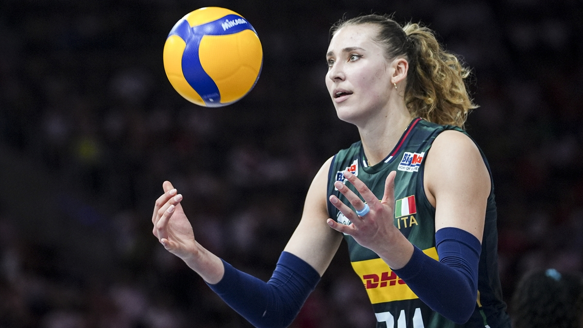 Voleybol FIVB Kadınlar Milletler Ligi (VNL) final maçında Brezilya'yı 3-1