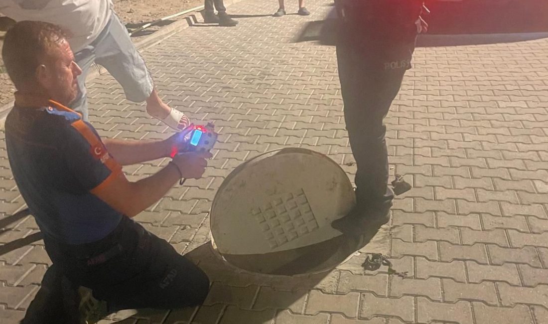 Bodrum ilçesinde iki emekçi paklık için kanalizasyon çizgisine girerken gazdan