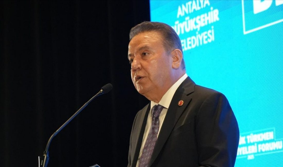 Hakkında yürütülen rüşvet soruşturması kapsamında gözaltına alınan Antalya Büyükşehir Belediye
