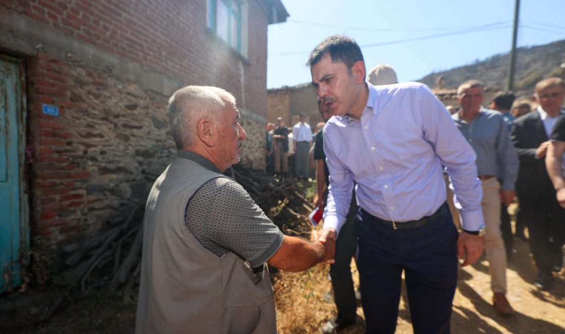 Etraf, Şehircilik ve İklim Değişikliği Bakanı Murat Kurum, İzmir’in Ödemiş