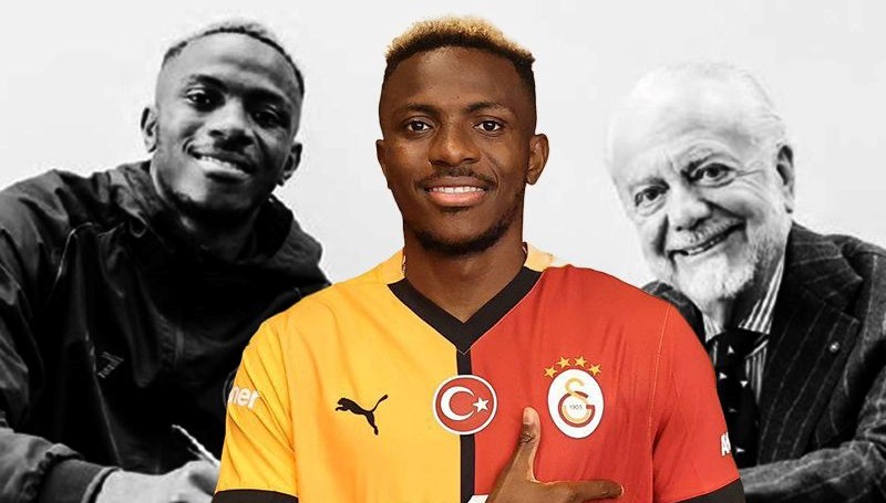 Galatasaray'ın Osimhen için tüm kaideleri zorlamasına karşın Napoli tarafı işi