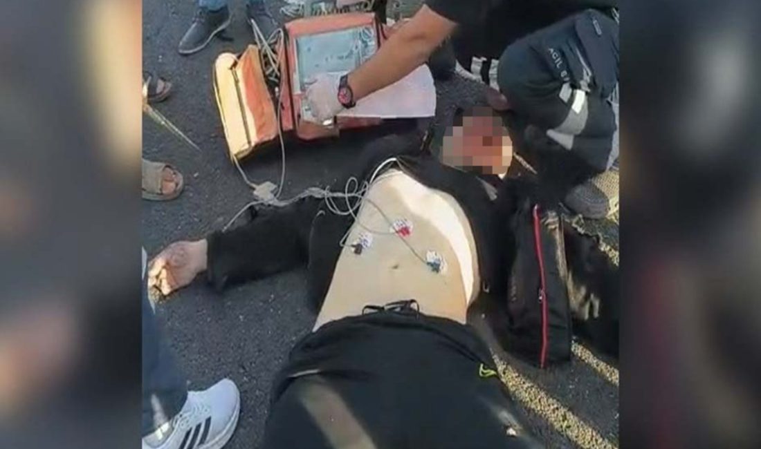 Şanlıurfa'da devrilen motosikletin öğretmen olduğu öğrenilen sürücüsü hayatını yitirdi.