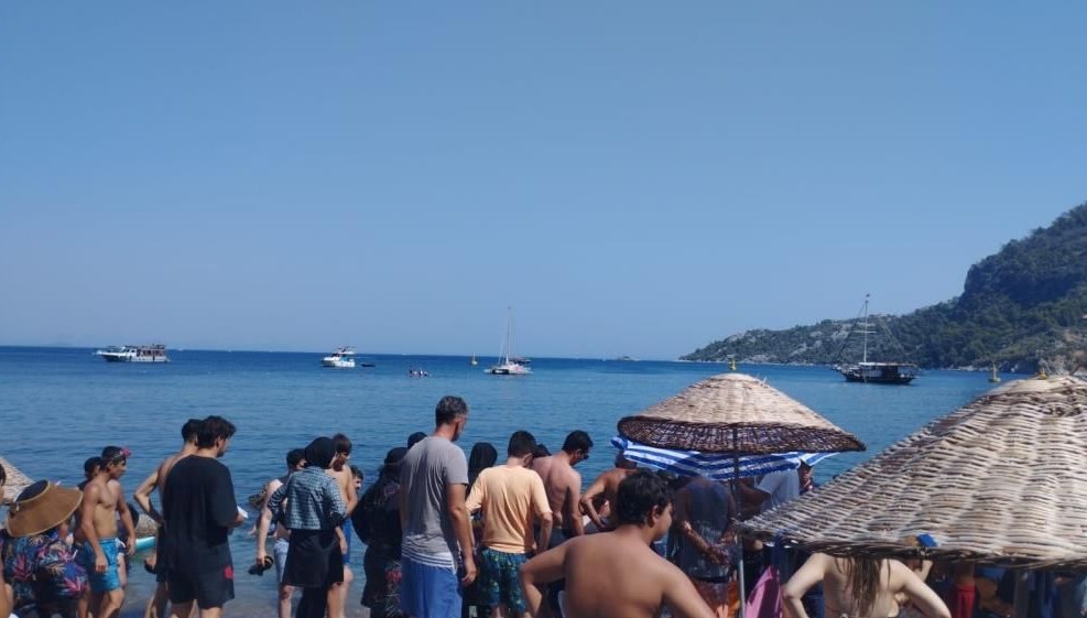 Muğla'nın Marmaris ilçesinde, serinlemek için denize giren 30 yaşındaki Orkun