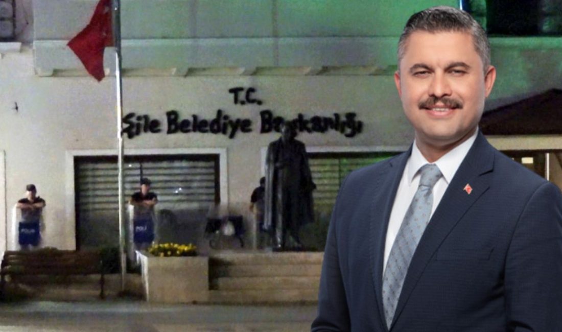 Sabahın erken saatlerinde Şile Belediyesi'ne düzenlenen operasyonda, Belediye Başkanı Özgür