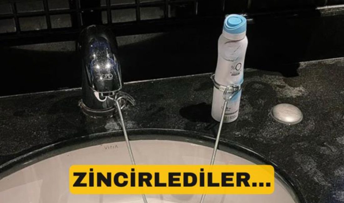Bir alışveriş merkezinde çekildiği sav edilen imaj, toplumsal medyada "pes"