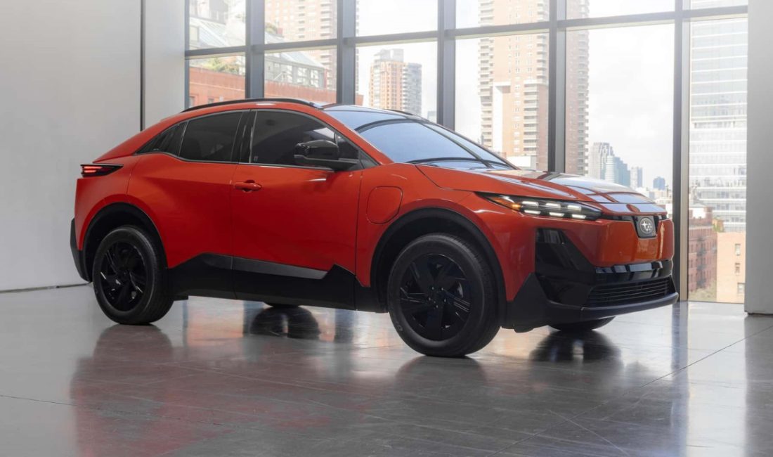 Subaru, Toyota'nın e-TNGA platformu üzerine inşa edilen ve dört tekerlekten