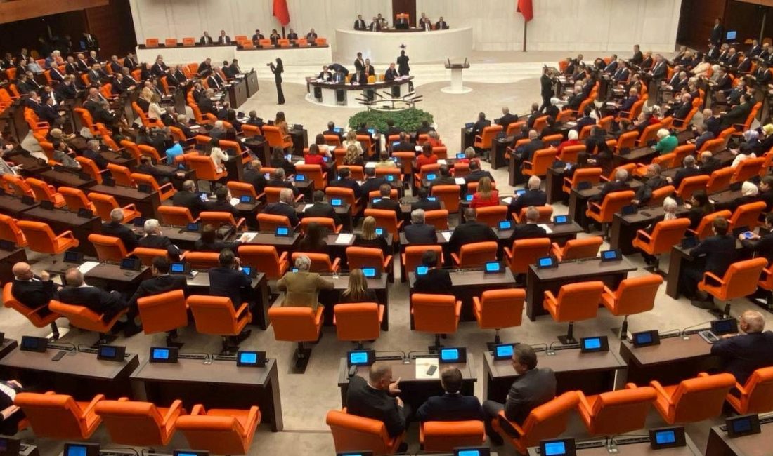 Türkiye Büyük Millet Meclisi'ndeki (TBMM) kimi kurulların tatilde ve orta verdiği