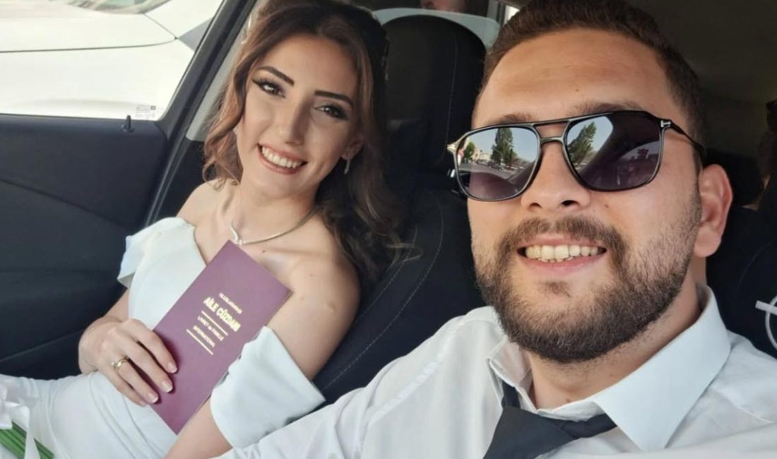 Çorlu ilçesinde, şerit ihlali yapan süt kamyonunun çarptığı arabasında 3