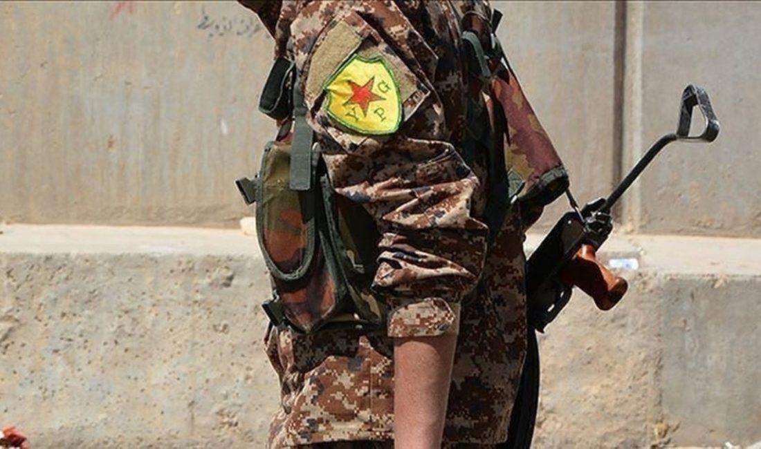 Terör örgütü PKK/YPG'nin, Suriye'nin kuzeyindeki Halep vilayetinde Suriye ordusuna mensup