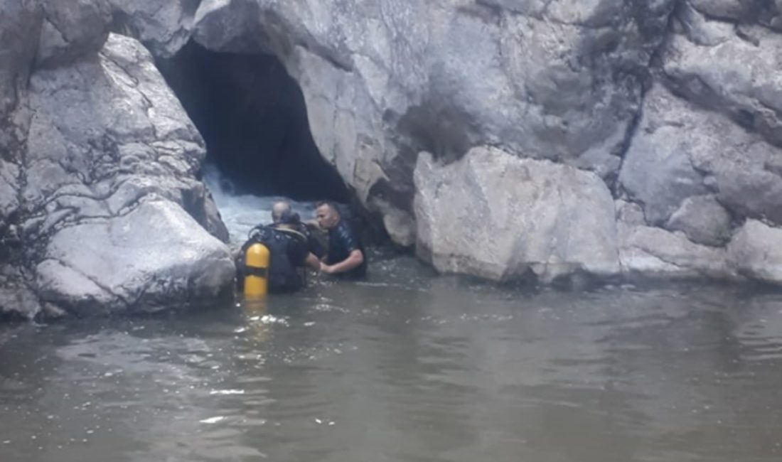 Tokat'ta Zinav Kanyonu'ndaki şelaleden düşen kişinin cansız vücuduna ulaşıldı.