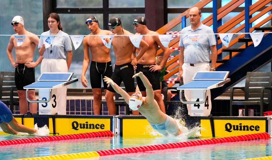 Türkiye Erkekler 4x100 Metre Karışık Bayrak Ekibi, EYOF 2025'te altın