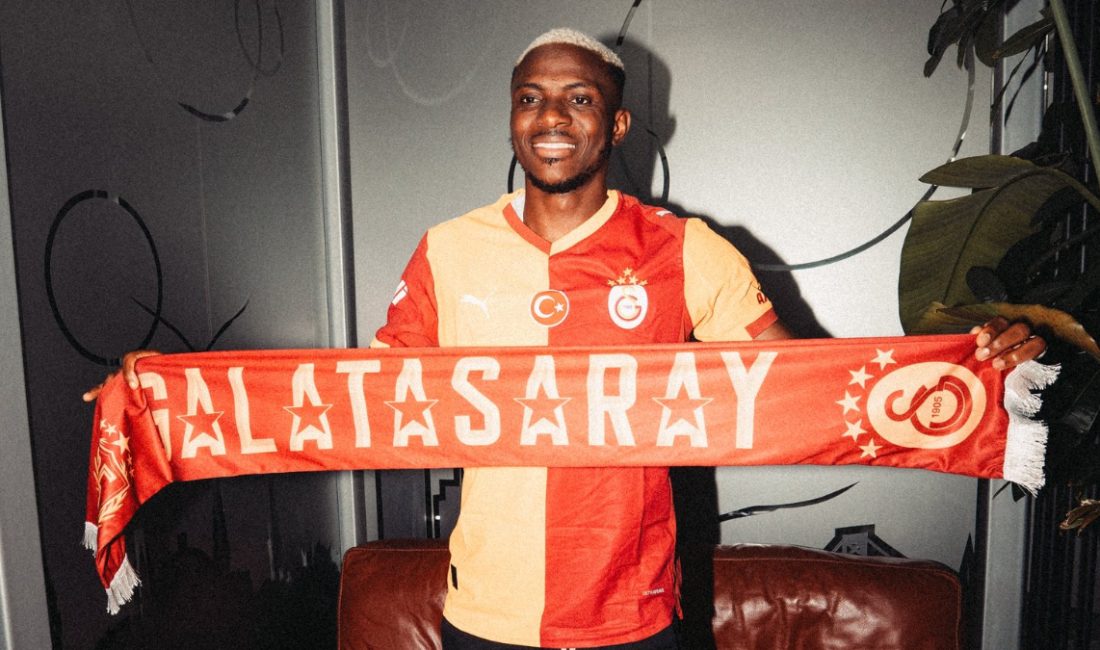Nijeryalı yıldız Victor Osimhen, Galatasaray ile resmi kontrat imzalamak için