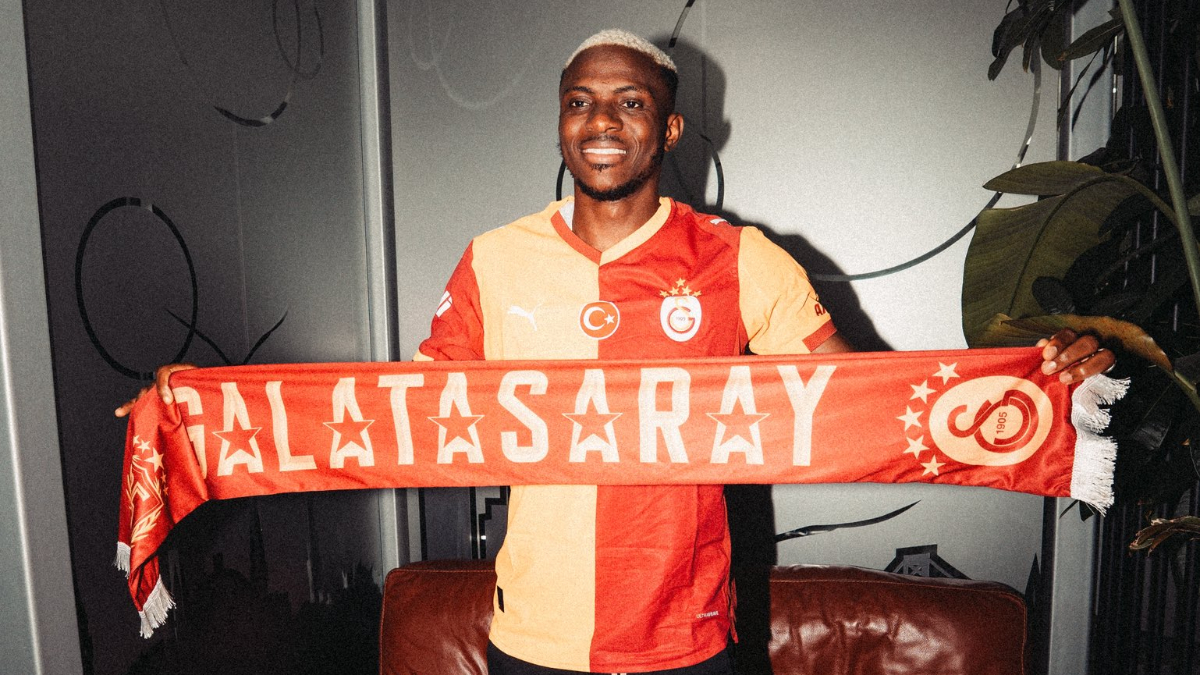 Nijeryalı yıldız Victor Osimhen, Galatasaray ile resmi kontrat imzalamak için
