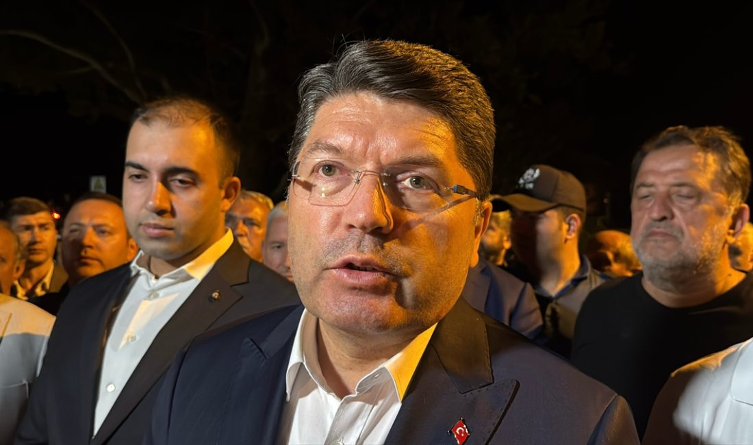 Adalet Bakanı Yılmaz Tunç, ülke genelinde son 15 gün içerisinde