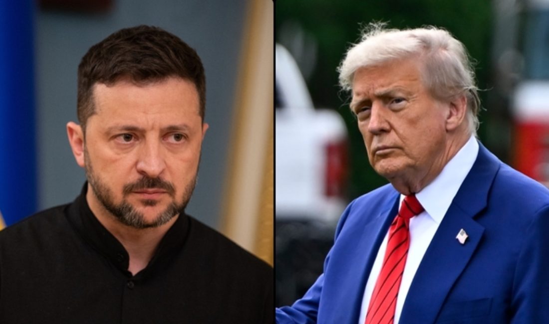 Ukrayna Devlet Başkanı Vladimir Zelensky, ABD Lideri Donald Trump ile