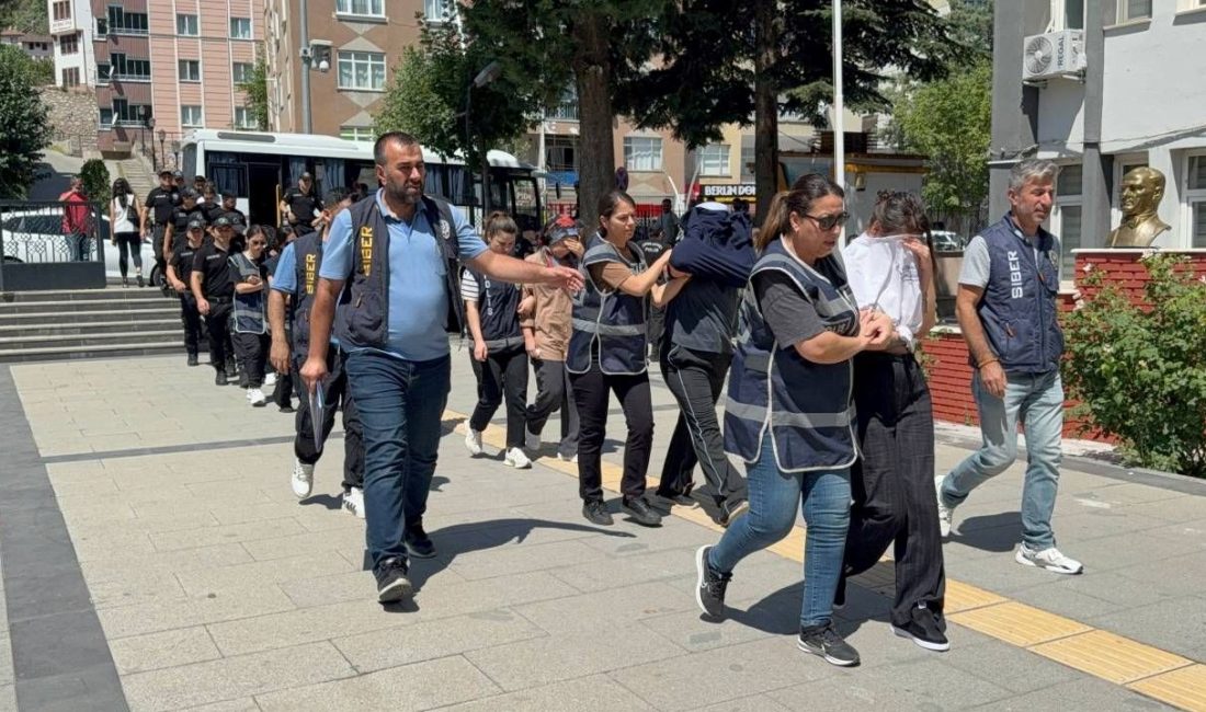 Tokat merkezli 12 vilayette düzenlenen yasa dışı bahis hatasına yönelik
