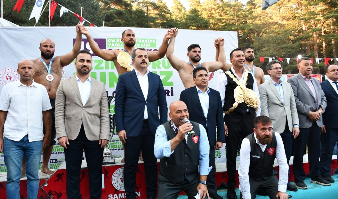 Türkiye Yağlı Güreşler Ligi Samsun Büyükşehir Belediyesi Vezirköprü 19. Kunduz
