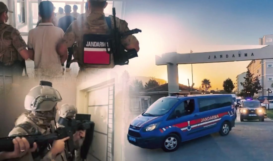 İçişleri Bakanı Ali Yerlikaya, jandarma tarafından 5 vilayette, 5 farklı