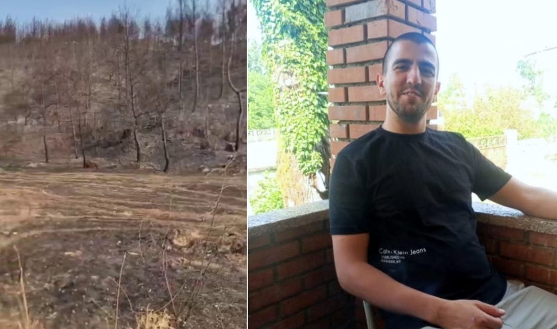 Sakarya'da başlayıp Bilecek'i sıçrayan yangının akabinde Osmaneli'de ormanda bir erkeğe