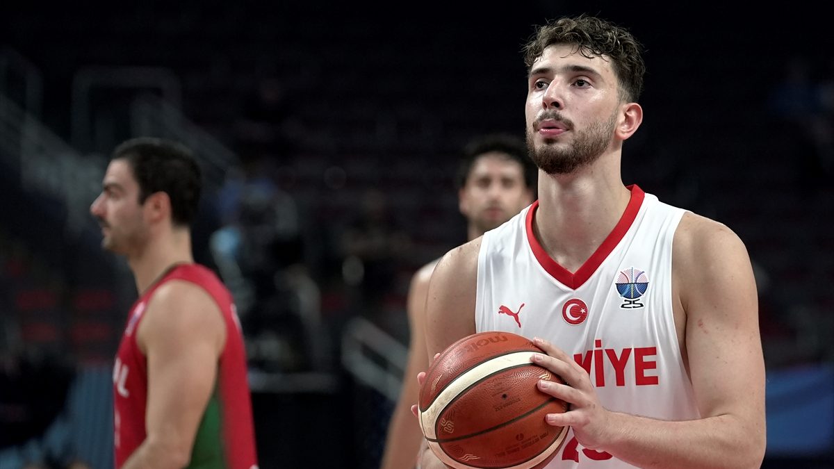 2025 Avrupa Basketbol Şampiyonası A Grubu üçüncü maçında Portekiz'i 95-54