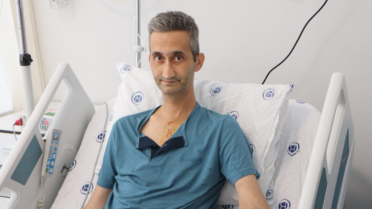 Kalp sorunu olan Hüseyin Emrah Yıldız, nefes darlığı şikayetiyle gittiği