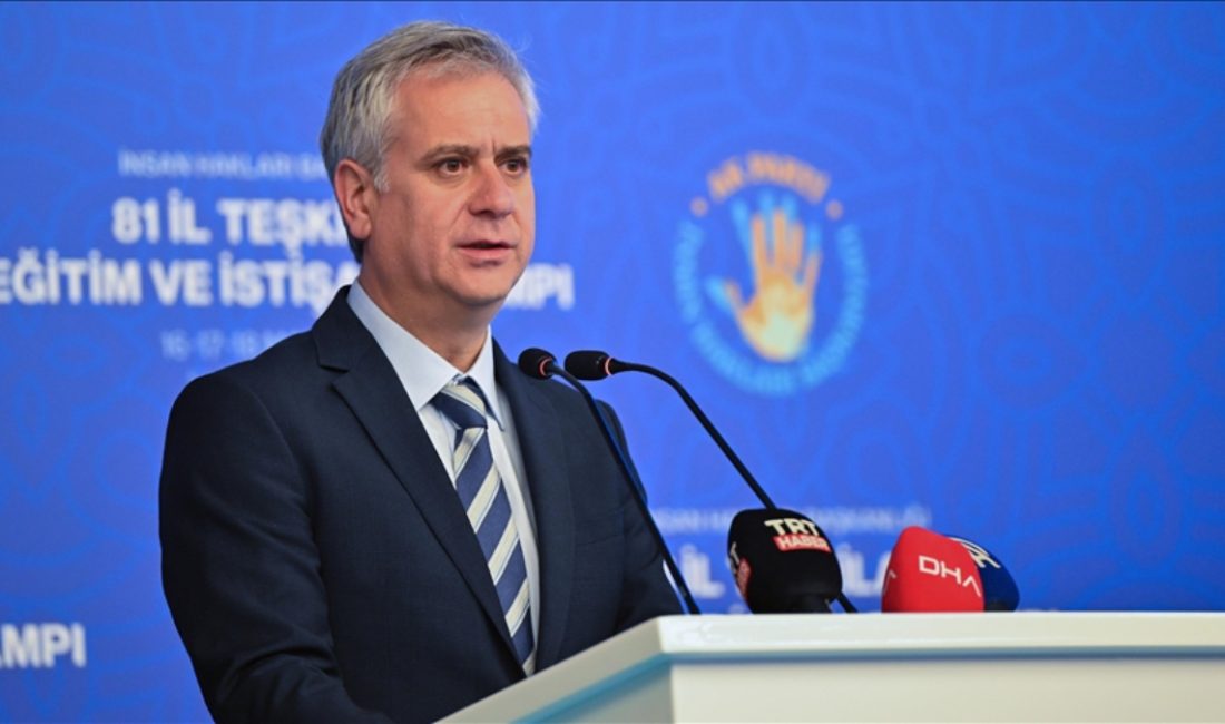 AK Parti Genel Merkez İnsan Hakları Başkanlığı'nın, 5-6-7 Ağustos'ta, İnsan