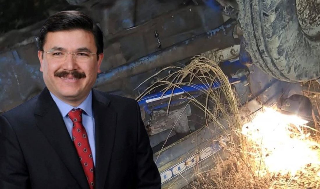 Adana'nın Feke ilçesinde devrilen traktörün sürücüsü AK Parti Çukurova İlçe