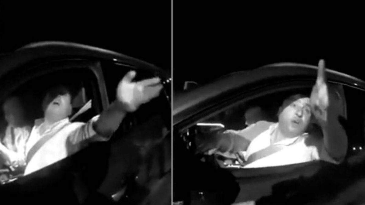 Jandarma kontrol noktasında aracı durdurulan AK Parti Eskişehir Beylikova İlçe