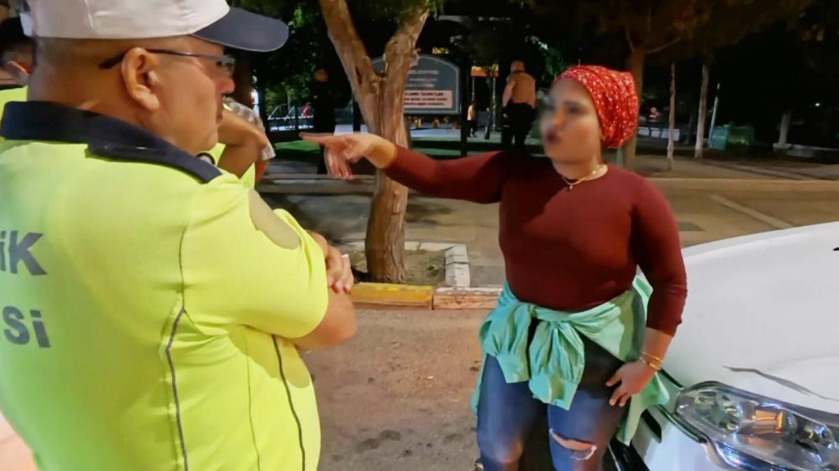 1.12 promil alkollü olarak direksiyon başında yakalanan ve ehliyetine el