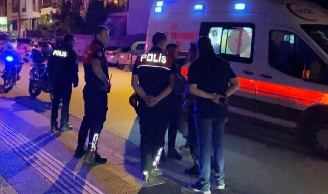 Aksaray'da tartıştığı arkadaşı tarafından bıçaklanan şahıs, olayı görüntüleyen basın mensuplarına