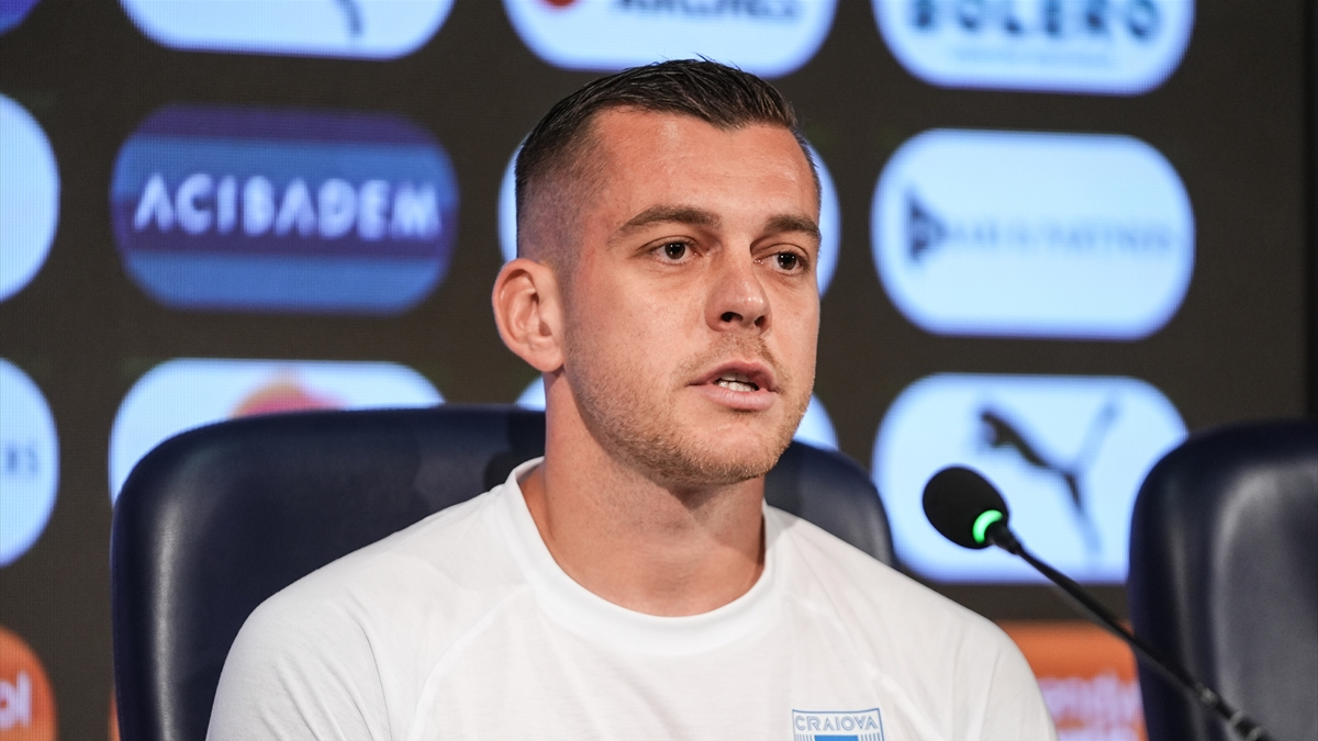 Universitatea Craiova'nın futbolcusu Alexandru Cicaldau, Başakşehir maçının akabinde "Gelecek yıllarda
