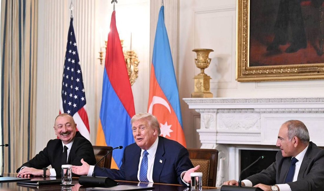 Azerbaycan Cumhurbaşkanı Aliyev, Ermenistan lideri Paşinyan ile Beyaz Saray'da barış